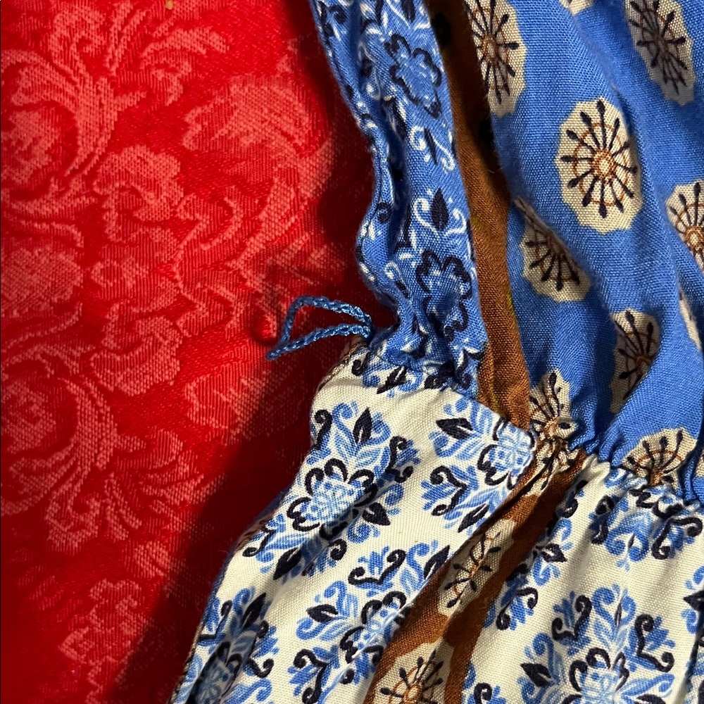 MSK Multicolor Strapless Rayon Patterned Jumpsuit… - image 6